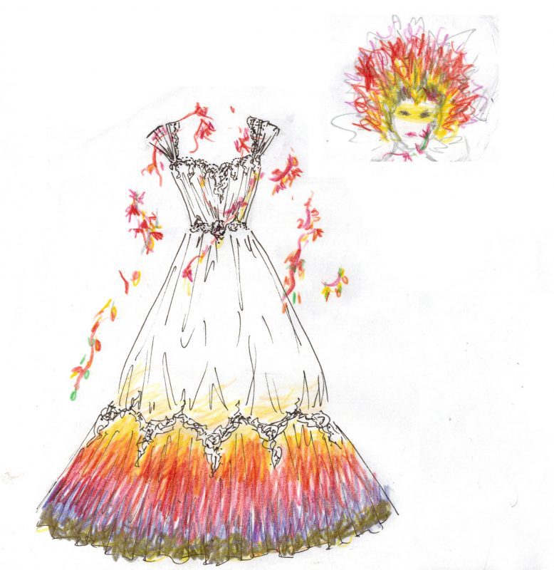 Dress Design by Felicity Westmacott 'Helada'