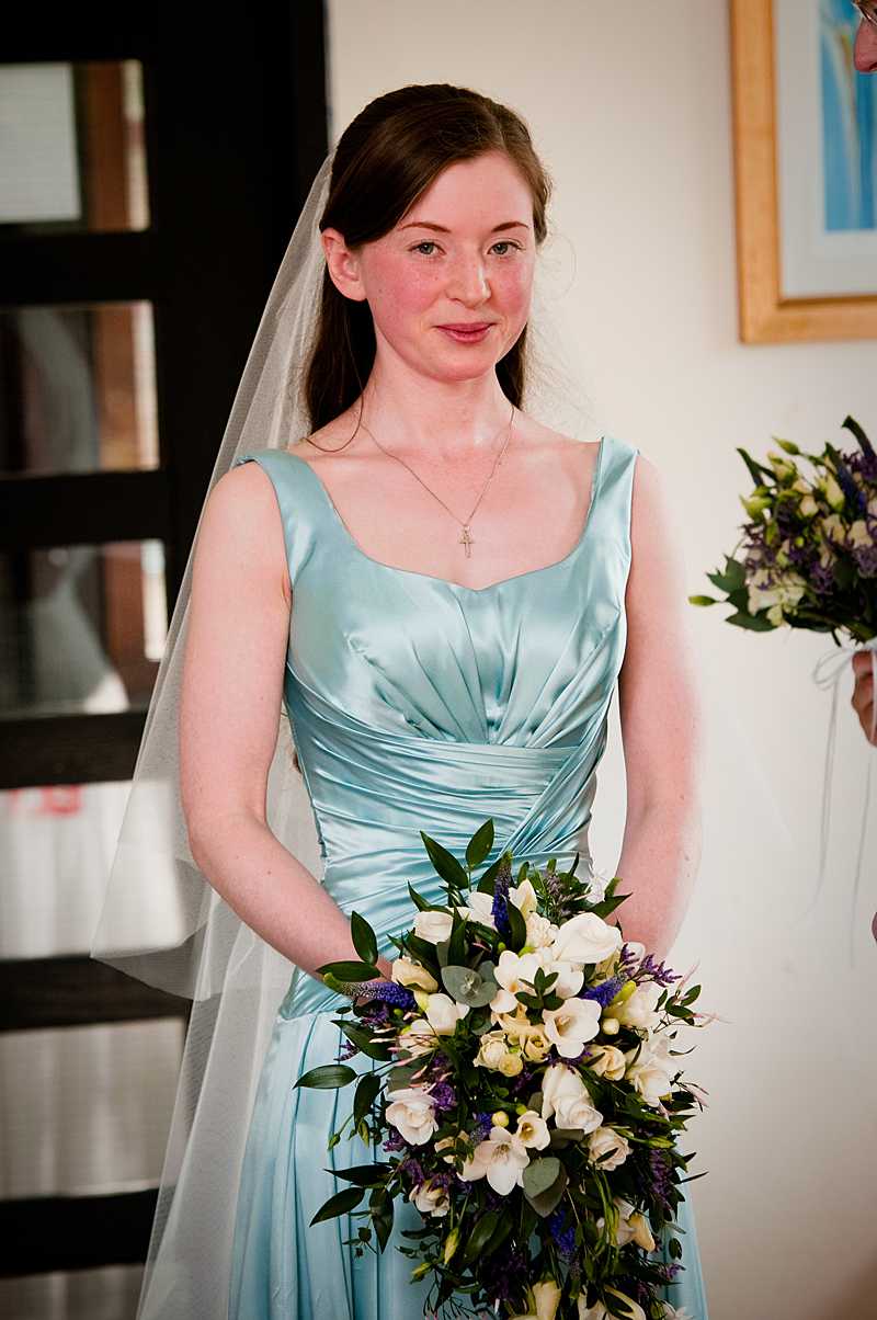 aqua blue wedding dress made to order