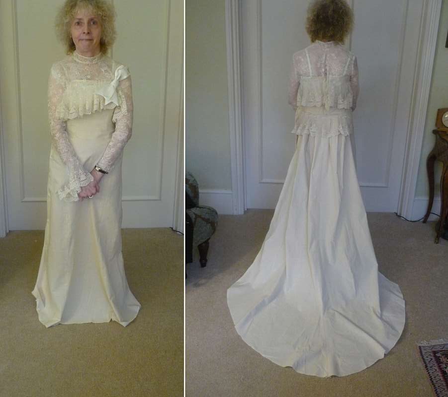 toile dress fitting edwardian dress