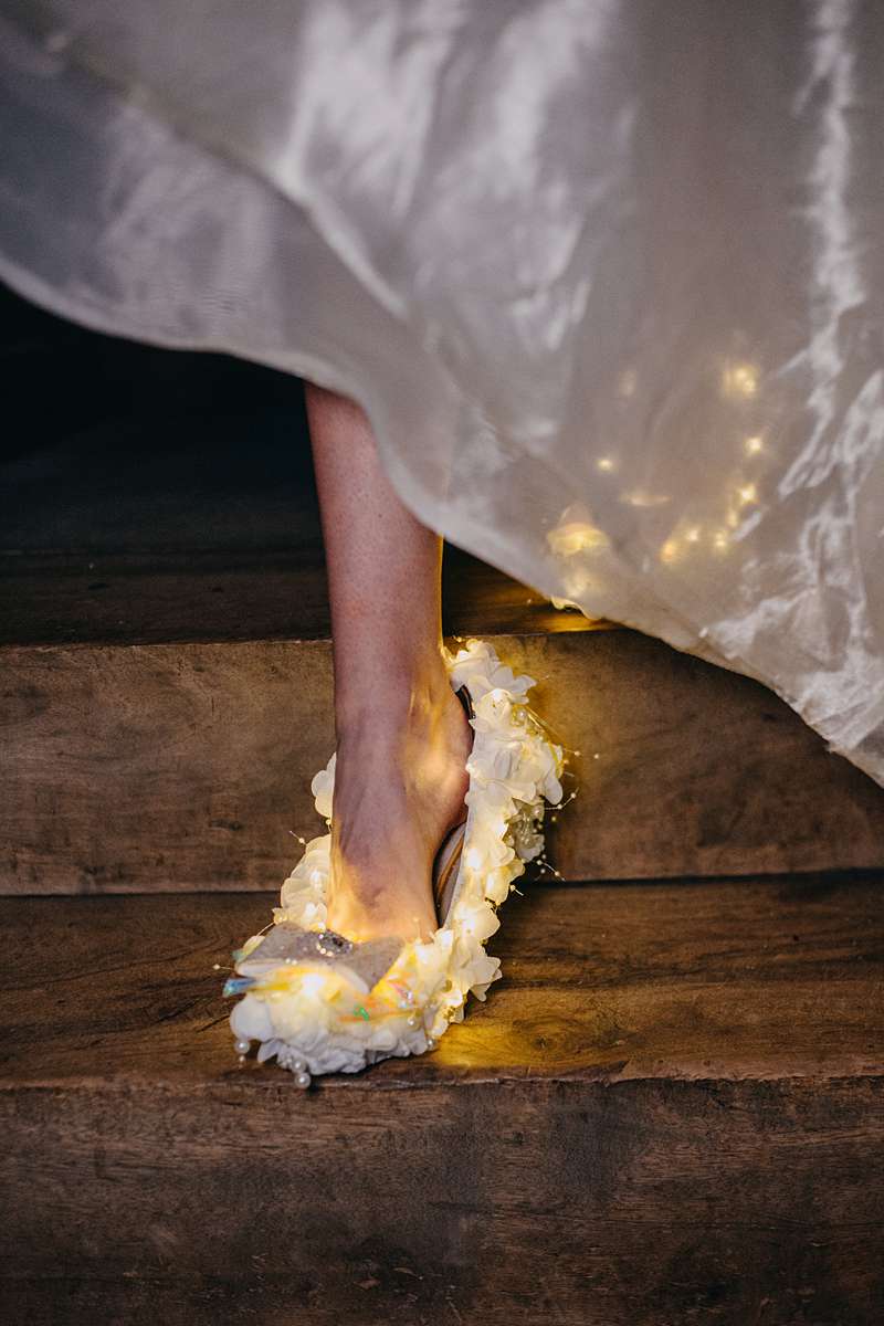amazing light up wedding shoes