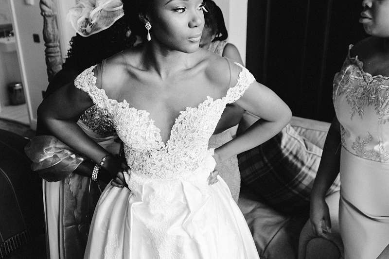 custom made wedding dress ivory silk and lace