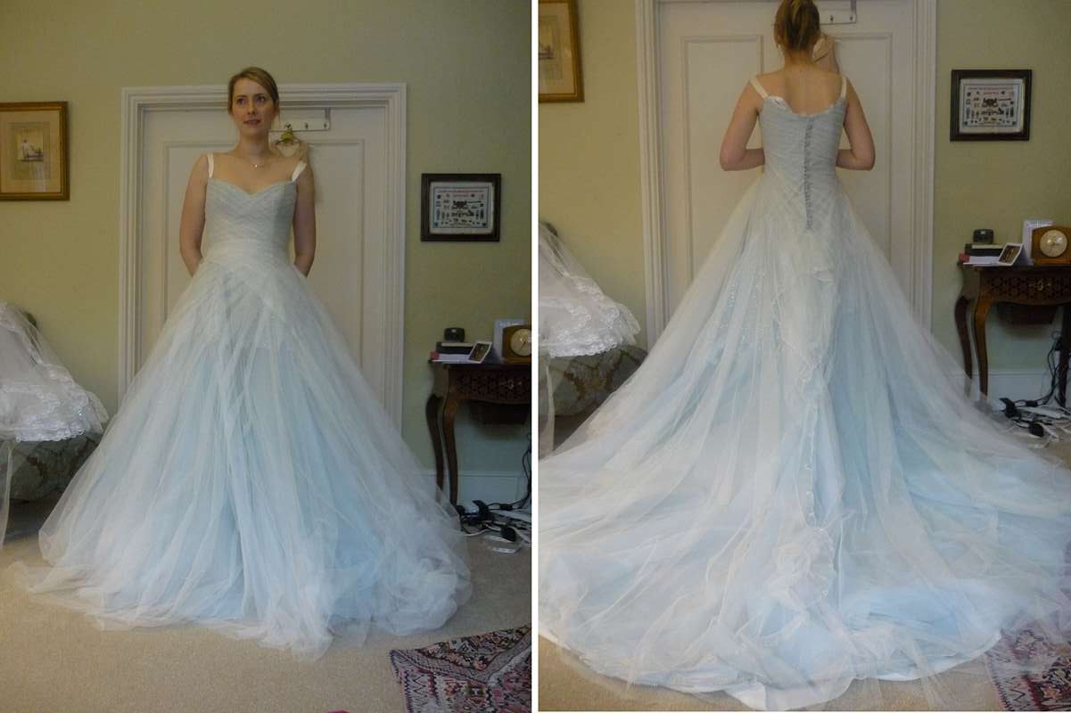 bespoke wedding dress fitting picture