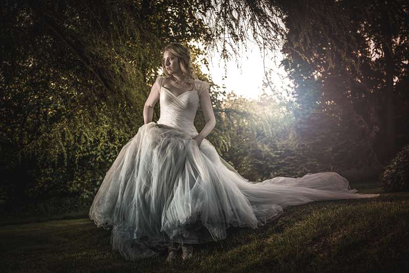 fairytale wedding dress made to order