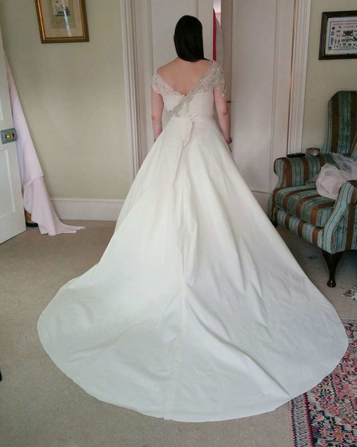 toile fitting bespoke dressmaker