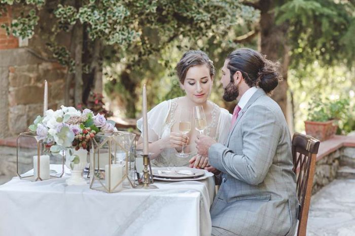 bride and groom toast romantic photography ideas