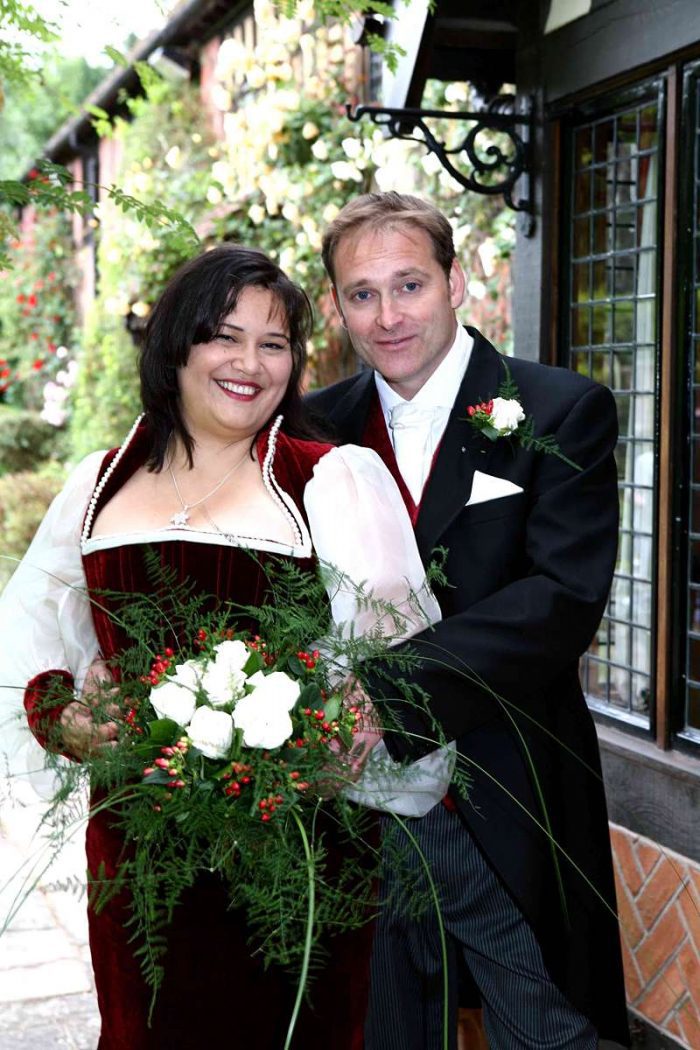 Tudor style shop wedding dress