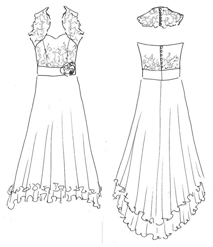 wedding gown design