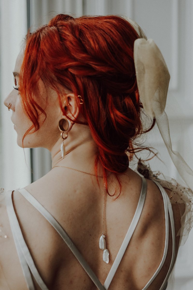 alt wedding jewellery ear gauge