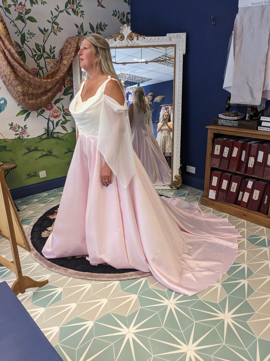 bridal fitting toile surrey uk seamstress