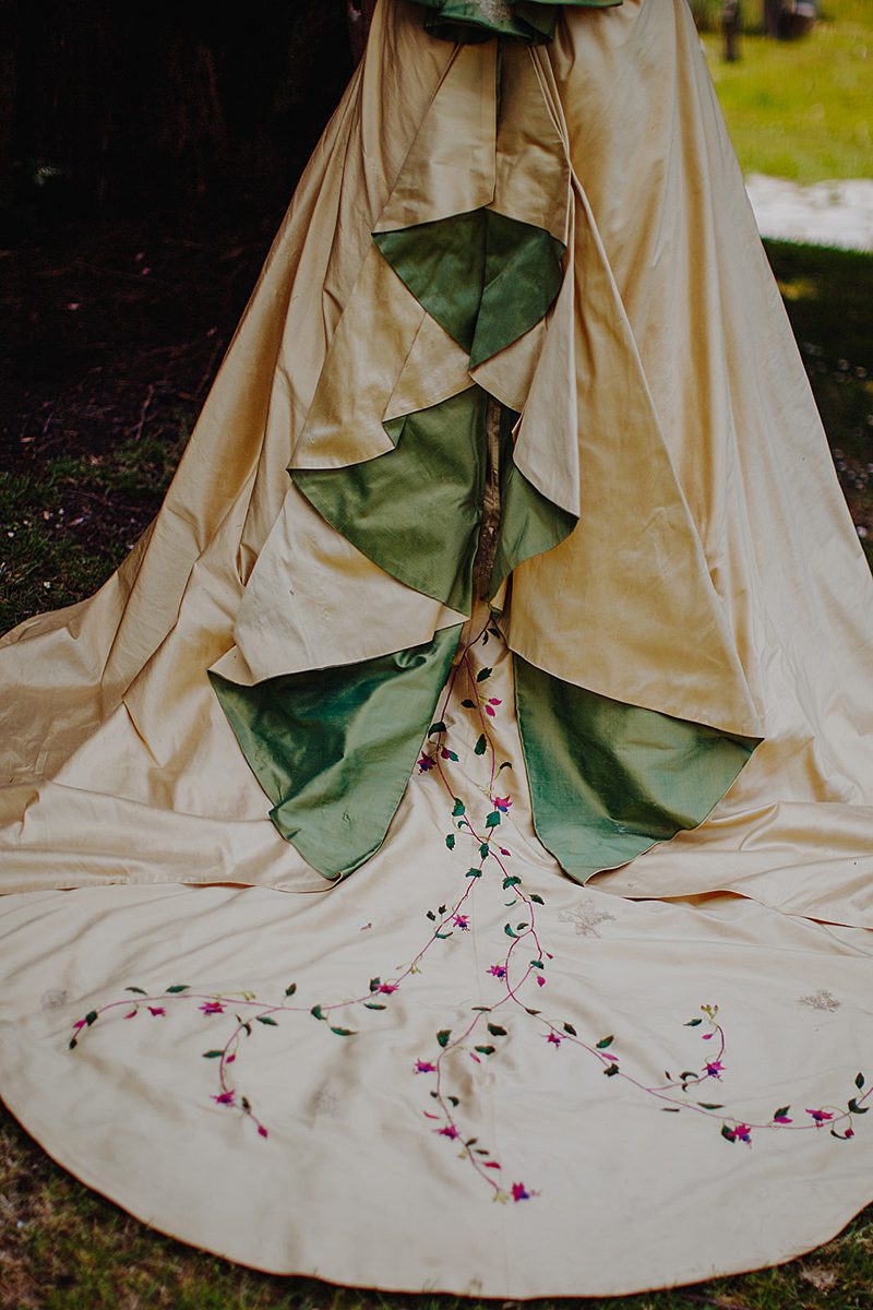 embroidered-train-wedding-dress