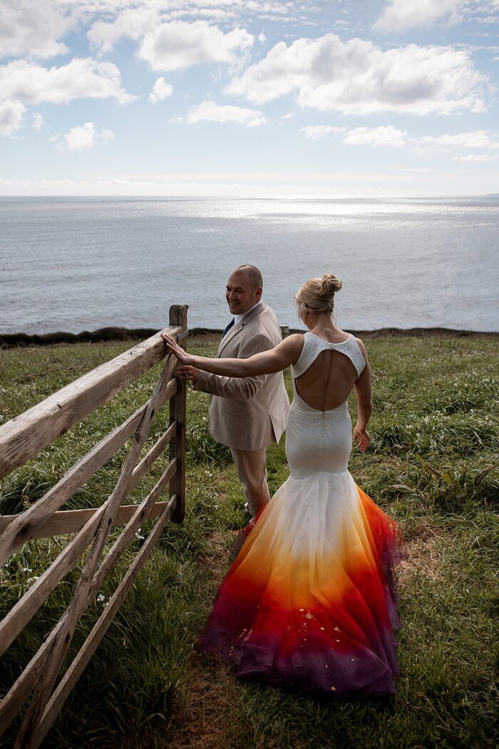 english wedding by the coast