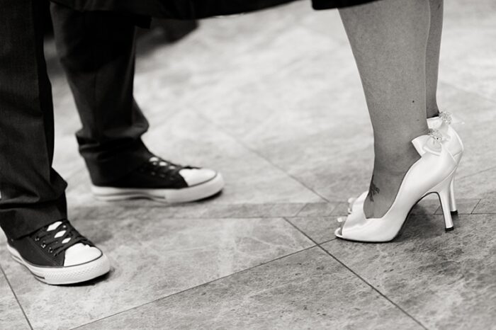 White satin custom shoe bows clips