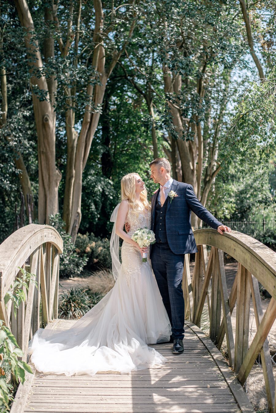 subtle sparkly sequin beaded elegant feminine nude beige ivory wedding dress