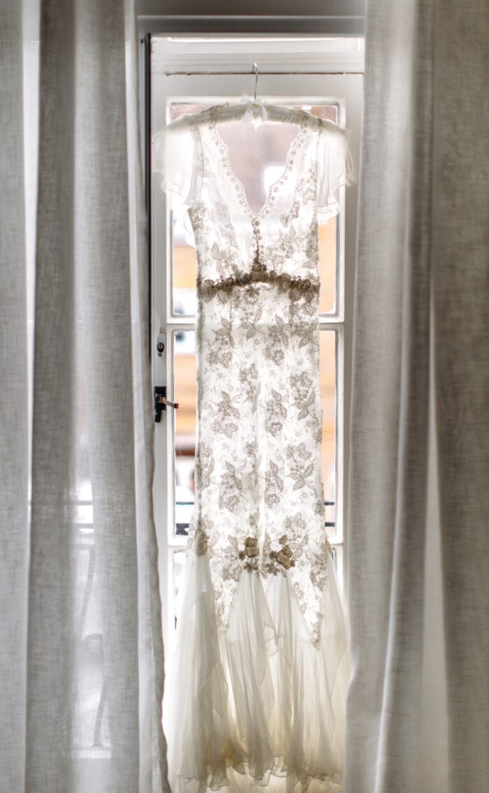 sexy boho floral details sequins beading plunge v neck see through wedding dress
