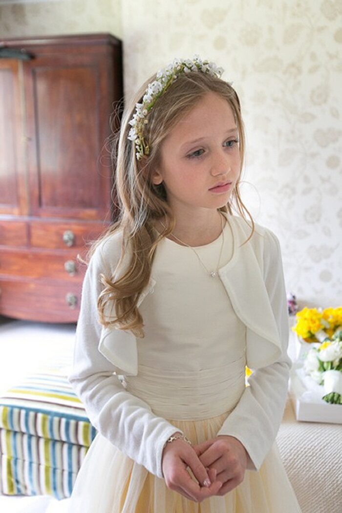 child bridesmaid flower girl silk dupion hand made dress