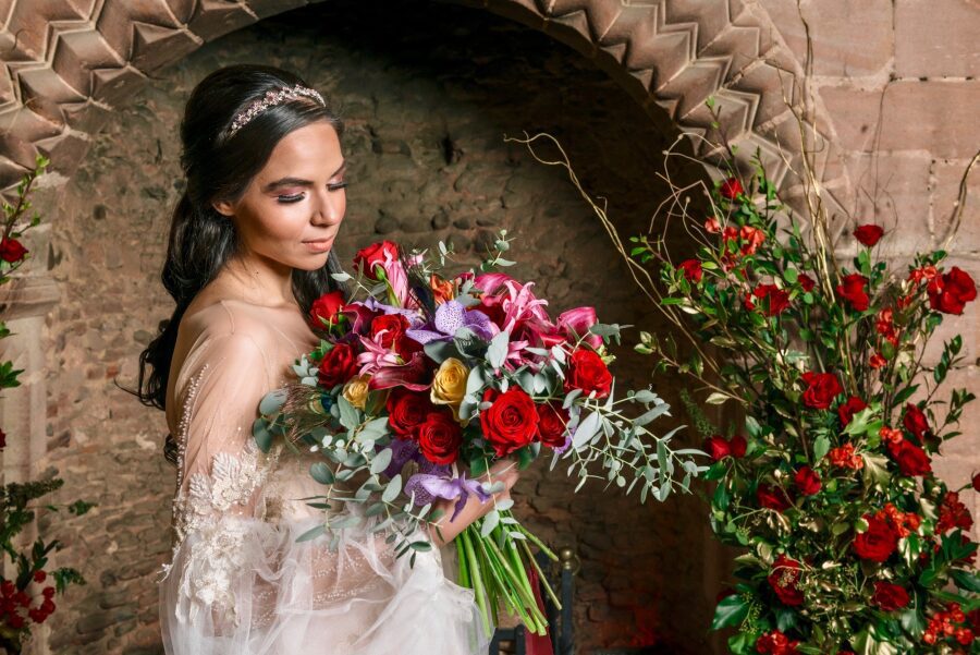 romantic whimsical medieval bride bridal boutique made to measure