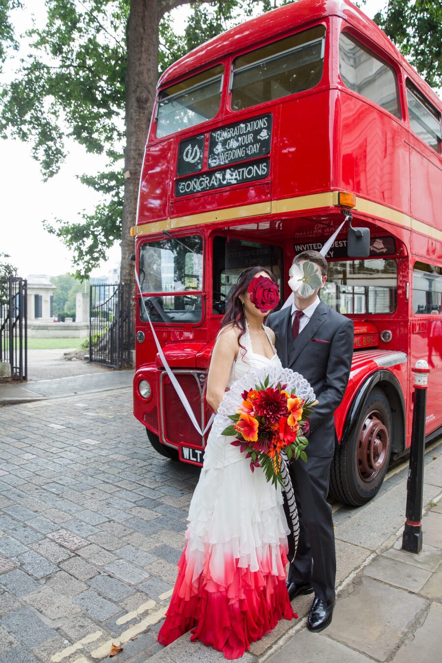 chinese culture fusion wedding london uk bus felicity westmacott designer alchemy
