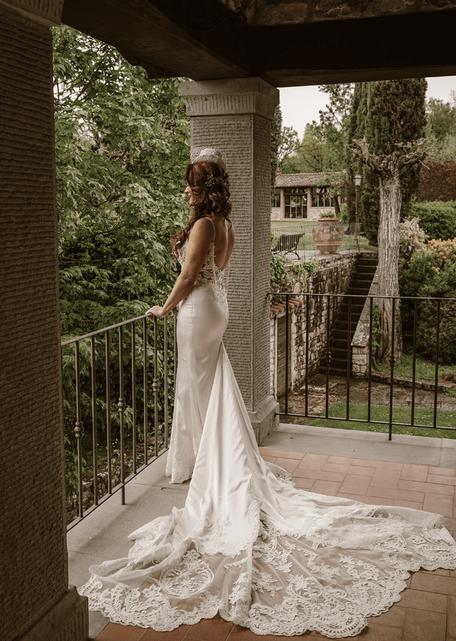 low back backless illusion mesh bead pearl necklace elegant sexy unique