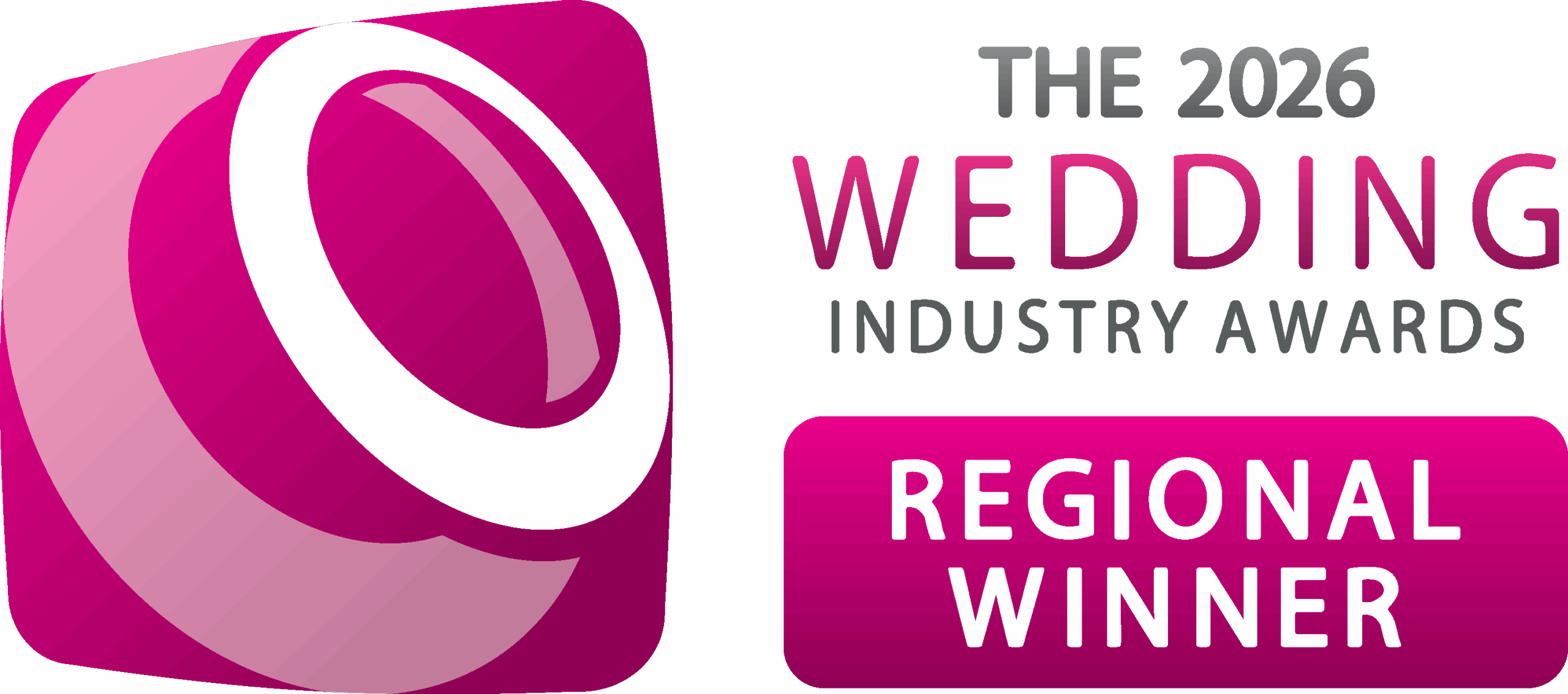 TWIA 2026 wedding industry awards. South East Regional winner