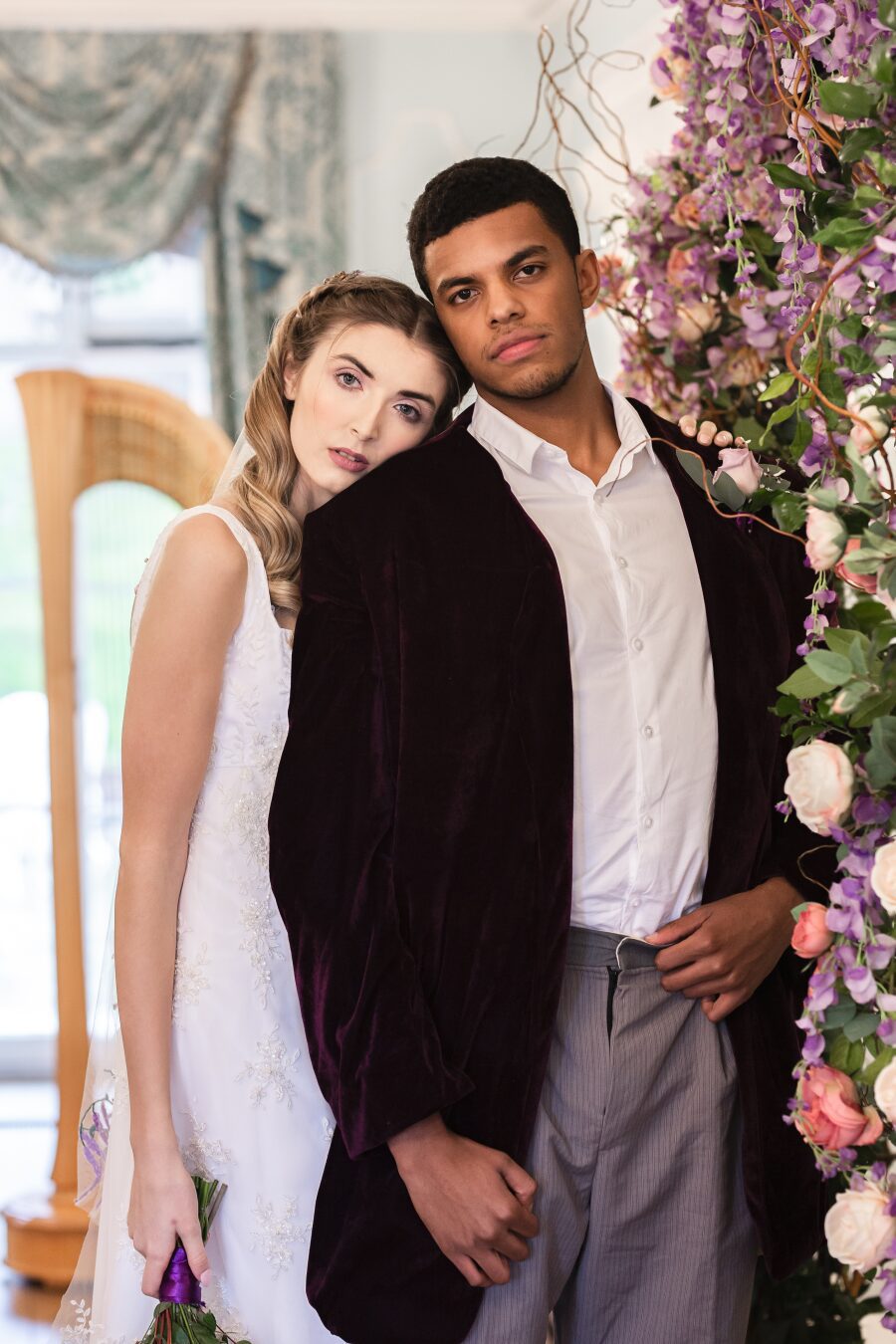 Simon Basset Daphne Bridgerton bridgerton season 1 themed bride groom couple