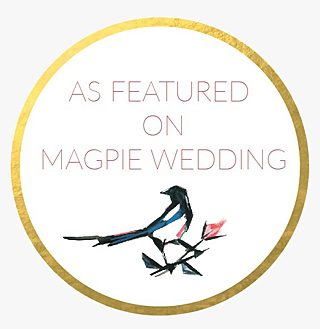 as featured on magpie wedding