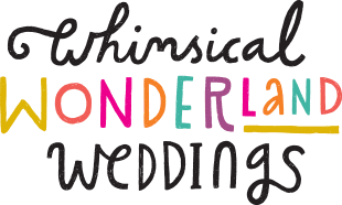 whimsical wonderland weddings logo