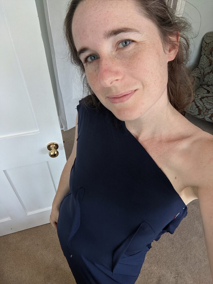 fitting for my own dress