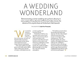 suffolk wedding winter wonderland text