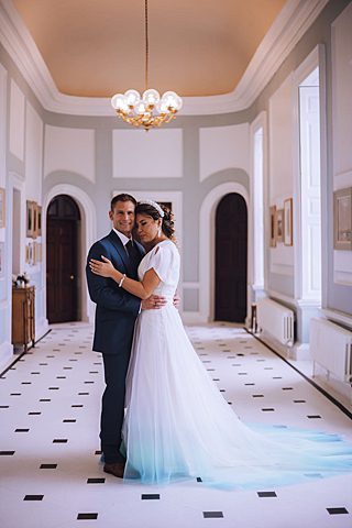 English Rose photography dipdye winter blues hintlesham