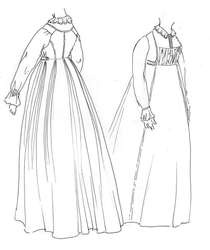 regency dress design Felicity Westmacott