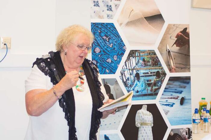 Elizabeth Callow presenting