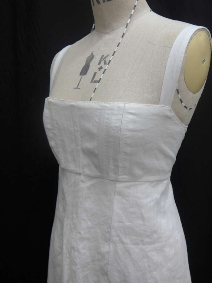 boned petticoat stays hand sewn