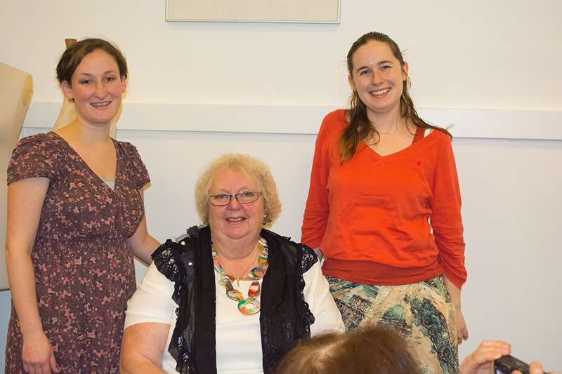 tutors, Felicity Westmacott, Eleanor Parr-Bell and Elizabeth Callow